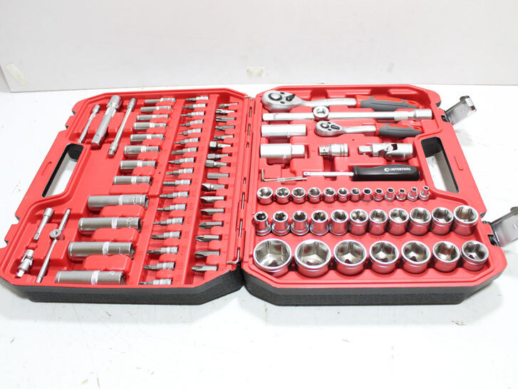 Набір головок та насадок 94 од. "Intertool" Diy 1/2", 1/4"