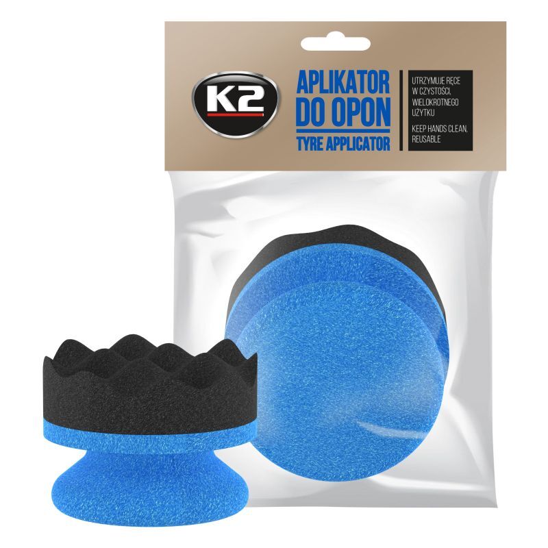 Губка аплікатор для воску та поліролі шин Applicator tyre K720 K2