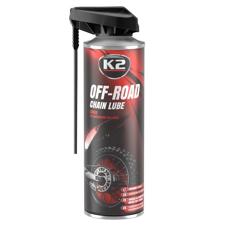 Засіб для мастила ланцюгів K2 PRO CHAIN ​​LUBE 500мол. W140 K2