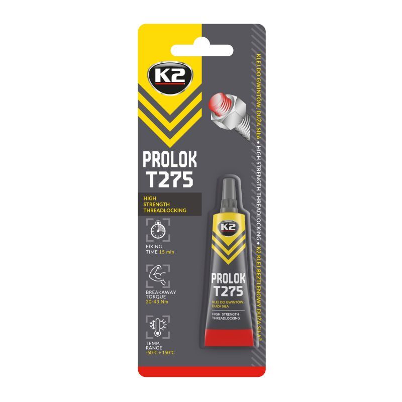 Фіксатор різьблення (червоний) 6мл Prolok T275 B151N K2