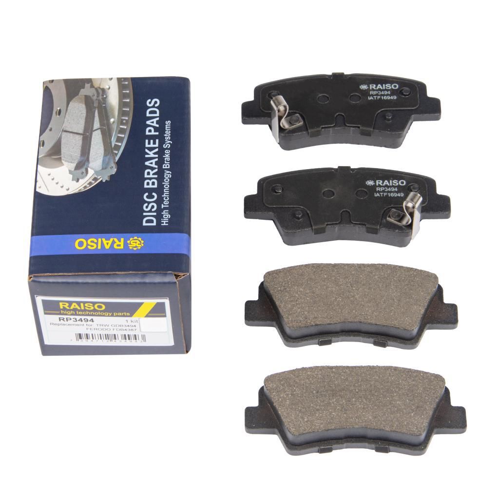 Колодки задні гальмівні Hyundai Elantra V, i10, i30, Rio III 08–