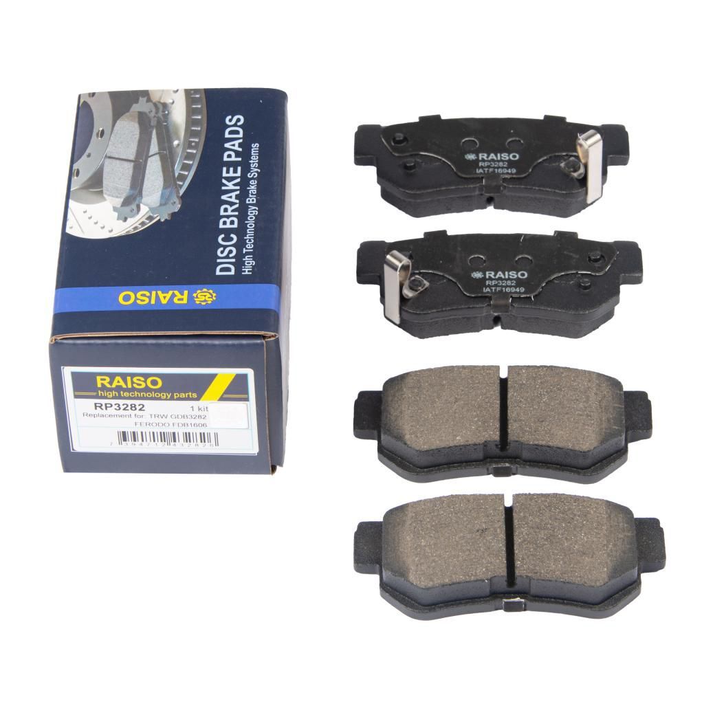 Колодки задні гальмівні Hyundai Tucson, Santa Fe, Getz, Sonata, KIA Sportage, Carens 98–12