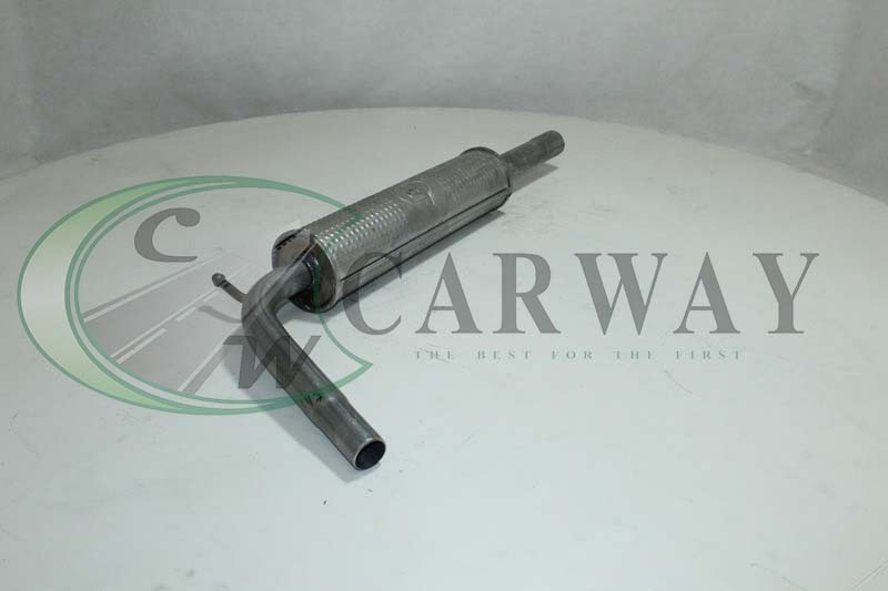 Глушник дотатковий Skoda Fabia 01-07 / Seat Ibiza 02-05 / VW Polo 01-05