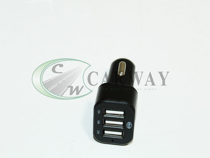 Зарядний пристрій 3 USB чорний арт.510510 Alca