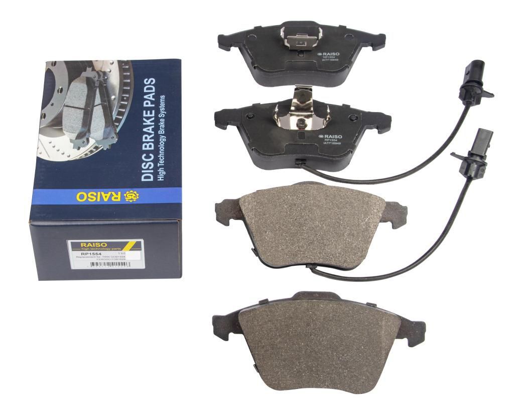 Колодки передні гальмівні Audi A4 B6, B7, A6 C6, A8 D3 (з датчиками) 00–