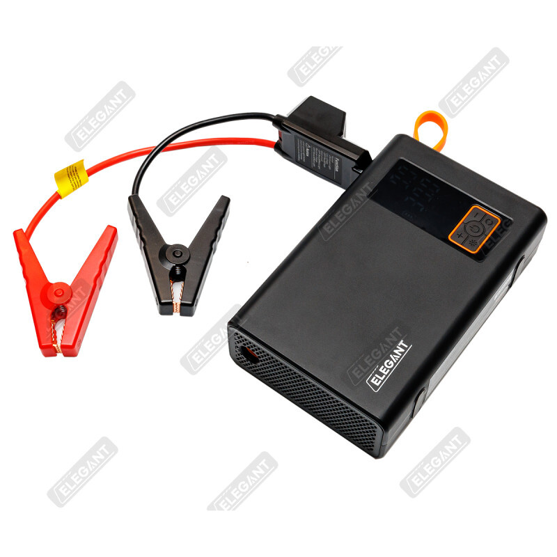 Пусковий пристрій (Jump Starter) 2-в-1 з компресором 10000 mAh, 100W, 25 л/хв, Li-polymer