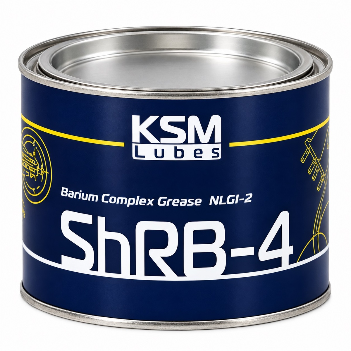 Мастило ШРБ-4 металева банка 0,4кг "KSM Lubes"
