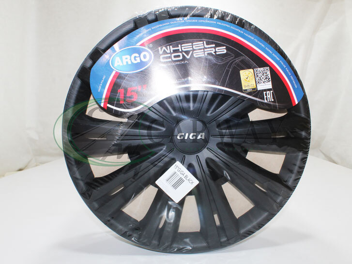 Ковпаки на колеса (4шт) R15 Giga Black