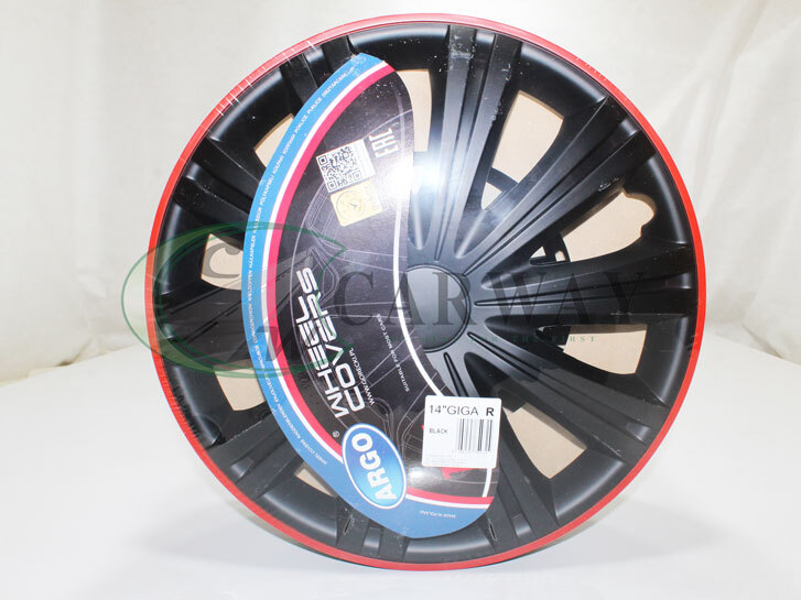 Ковпаки на колеса (4шт) R14 Giga R Black