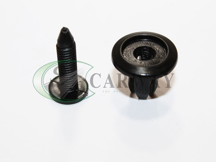 Кліпса № 79 розпірна VW / Ford / Skoda / Fiat .. (про 8,8-9,0 / Ш20 / дл16,5) чорна