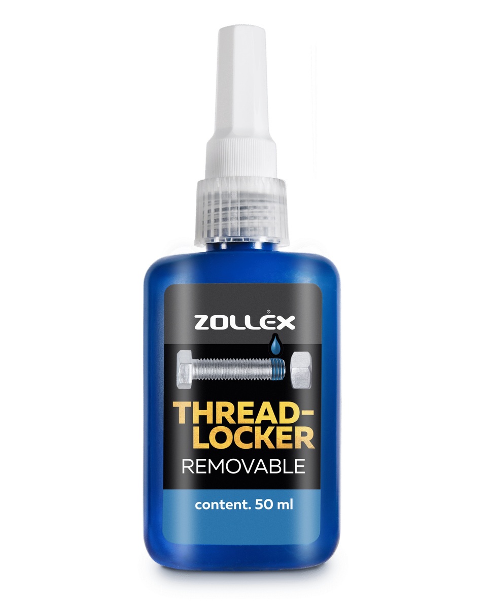 Фіксатор різьбового з'єднання (синій) 50г BFU-7 15025 Zollex