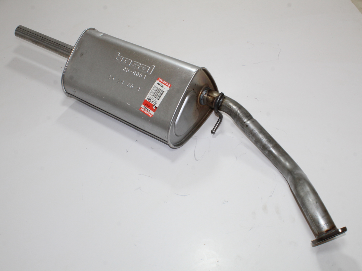 Глушник Daewoo Lanos (седан) оригінал TF69Y0-1201009-12 Bosal