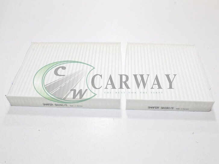 Фільтр салонний Citroen C3, Peugeot 207 (07-), (2 шт) SA191/S Shafer