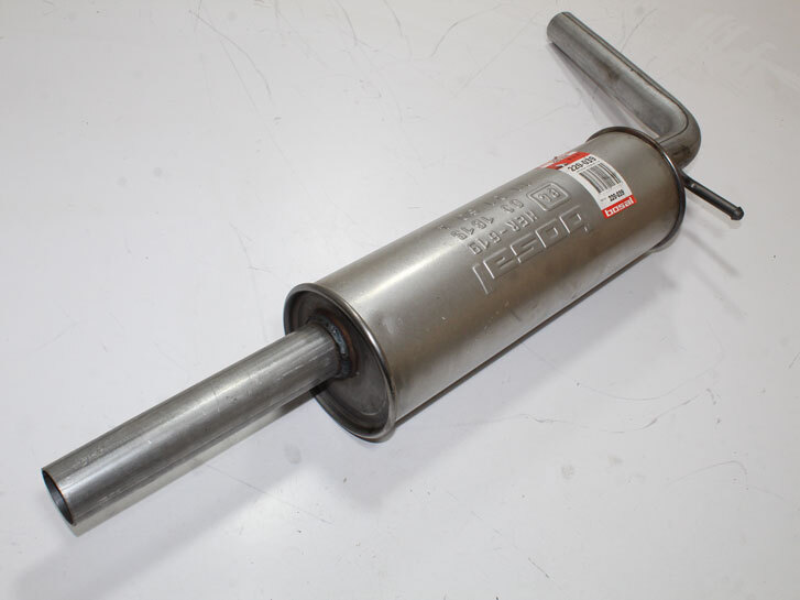 Глушник передній SEAT Cordoba 02-09, SEAT Ibiza 01-11, SKODA Fabia 99-14, VW Polo 01-09