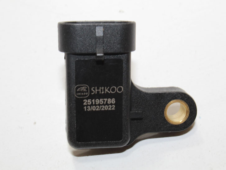Датчик абсолютного тиску Lacetti, Cruze, Nubira 1.6 25195786 Shikoo