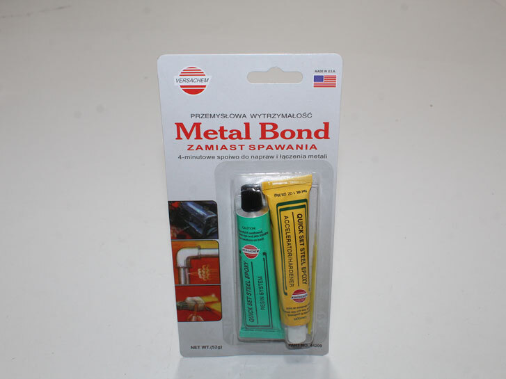 Клей эпоксидный 4минутный по металлу Metal Bond 57г (2-комп.) "Versachem"