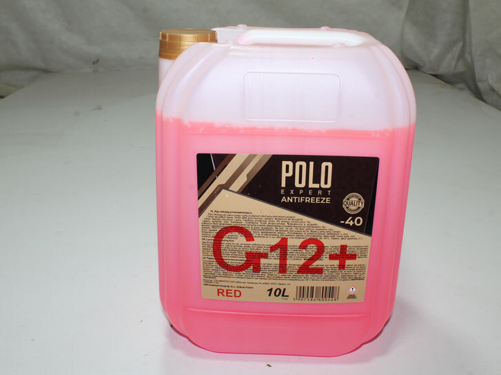 Рідина охолоджуюча G12+ червона 10л