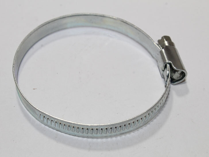 Хомут черв'ячний 50-70 мм (нерж.) (уп. 10 шт)