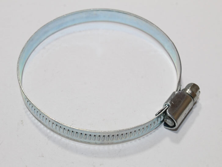 Хомут черв'ячний 60-80 мм (нерж.) (уп. 10 шт)