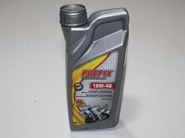 Олива моторна 10w40 (1 л) Prefix