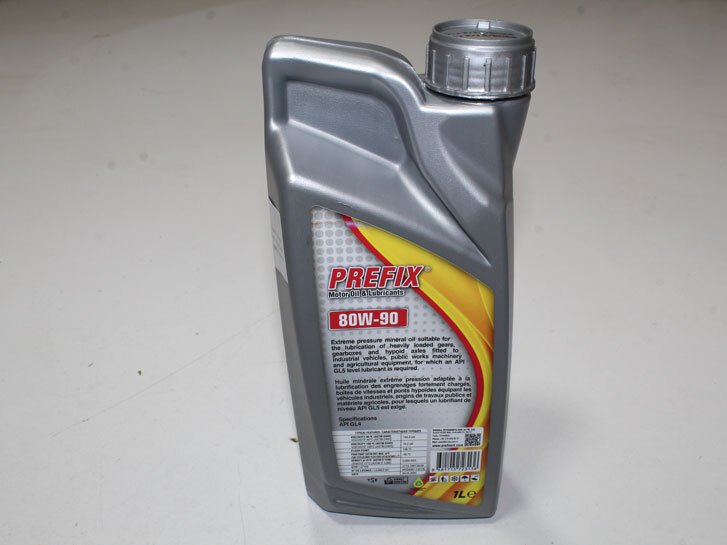 Олива трансмісійна мін. 80w90 GL4 (1 л) Prefix