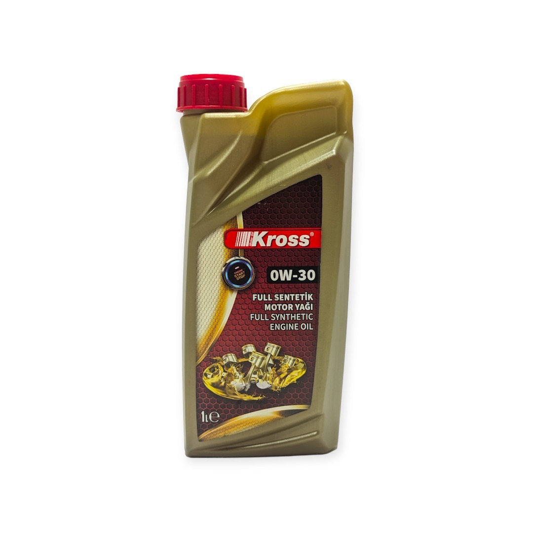 Олива моторна для бензинових та дизельних двигунів/KROSS 5W20 FULL SYNTHETIC 1л