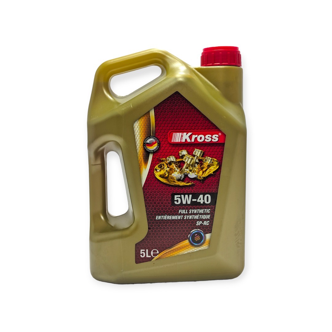 Олива моторна для бензинових та дизельних двигунів KROSS 0W20 FULL SYNTHETIC 5л
