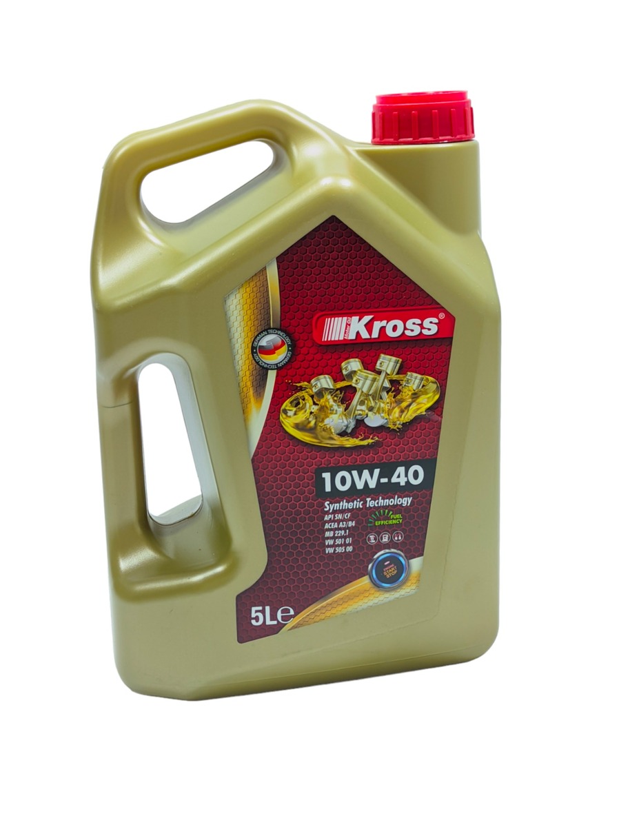Олива моторна для бензинових та дизельних двигунів/KROSS 10W40 5л