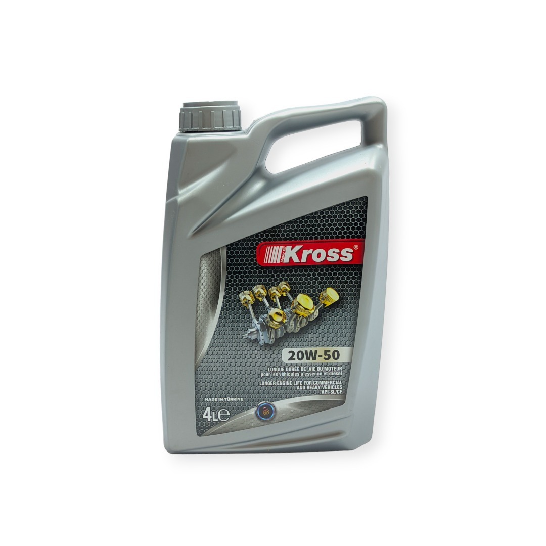 Олива моторна для дизельних двигунів/KROSS 20W50 4л