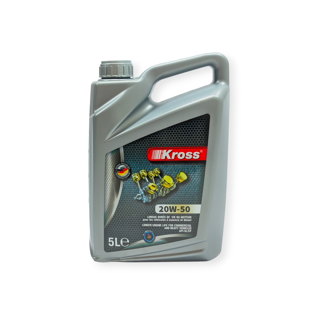 Олива моторна для дизельних двигунів KROSS 20W50 5л