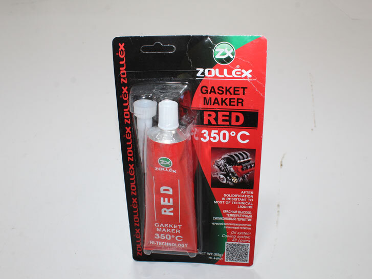 Герметик прокл. (червоний) RED-85g. 15004 Zollex