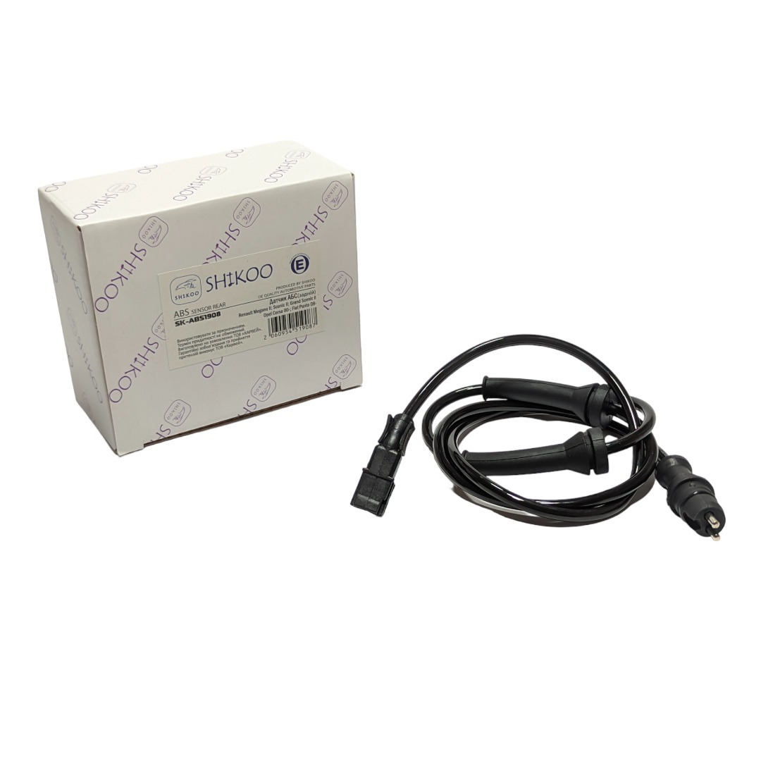 Датчик ABS задній Renault Scenic (04-), Megane (03-), Fiat Punto (08-), Opel Corsa (00-) 8200296571 SHIKOO