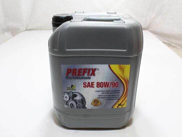 Олива трансмісійна мін. 80w90 GL4 (20 л) Prefix