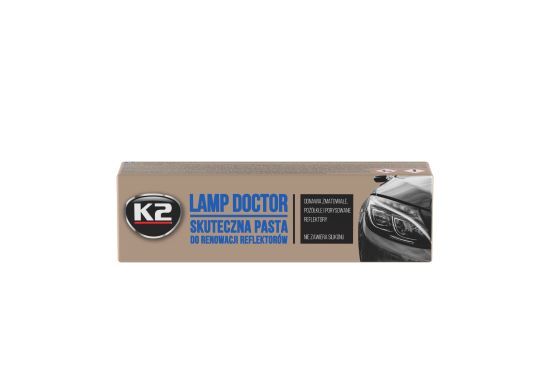 Паста для полірування фар K2 PRO LAMP DOCTOR 60G