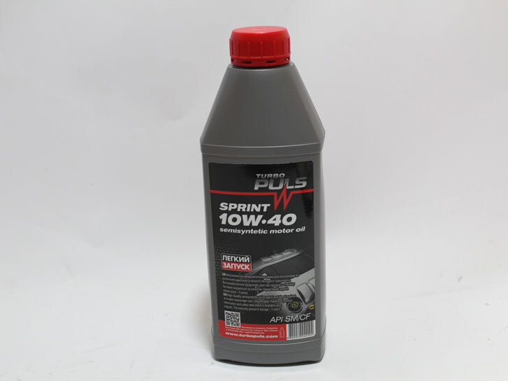 Олива моторна TURBO PULS SPRINT 10W-40 API SМ/CF 0,85л каністра 1л ПЕ