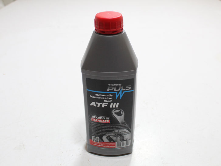 Олива трансмісійна TURBO PULS ATF III 0,85л каністра 1л ПЕ