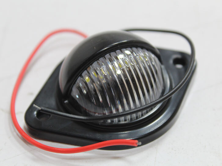Підсвічування номерного знаку 46mm*64 mm *22 mm 3 LED WHITE 10-30V IP67