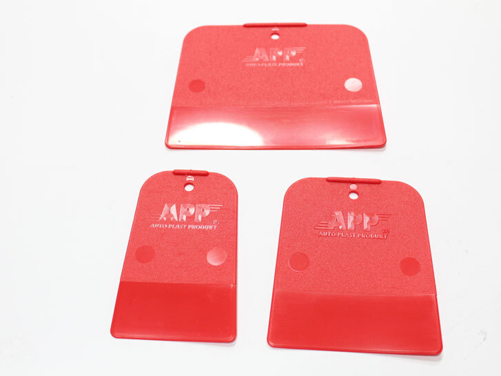 Шпателя червоні полімер (к-т 3шт) (5x6x9см, 7x8x9см, 12x11x9см) APP STS
