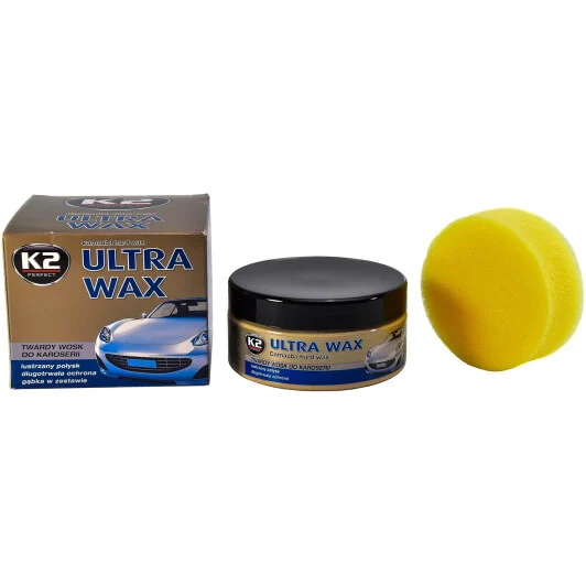 Поліроль для кузова з воском 250гр. (паста) з губкою Perfect Ultra Wax