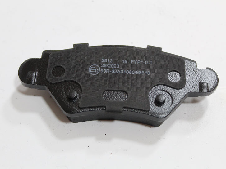 Колодки задні гальмівні OPEL ASTRA G ЛІФТБЕК (T98) 1.4 1998.03-2009.12Б, BP2812 BREMSI