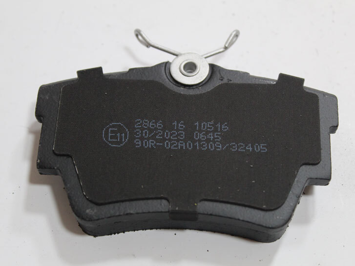 Колодки задні гальмівні OPEL VIVARO A ФУРГОН (X83) 1.9 2001.08-2014.07, RENAULT TRAFIC II , RENAULT TRAFIC III BP2866 BREMSI
