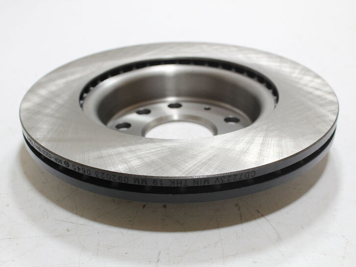 Диск гальмівний передній SKODA OCTAVIA A5 04-. VW GOLF V. VI 03-. CADDY 04- CD7223V BREMSI