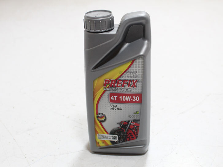 Олива 4-Т 10w30 1 л Prefix, API SL/JASO MA2
