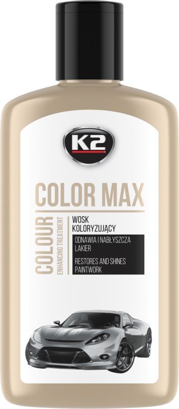 Поліроль для кузова з воском білий Color Max White 250мл