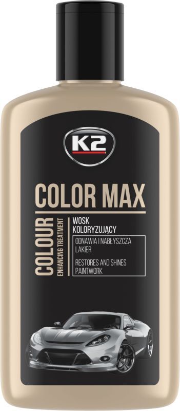 Поліроль для кузова із воском чорний Color Max Black 250мл.