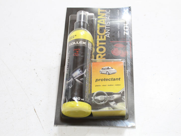 Поліроль торпеди 240мл Protectant Cherry+губка Zollex